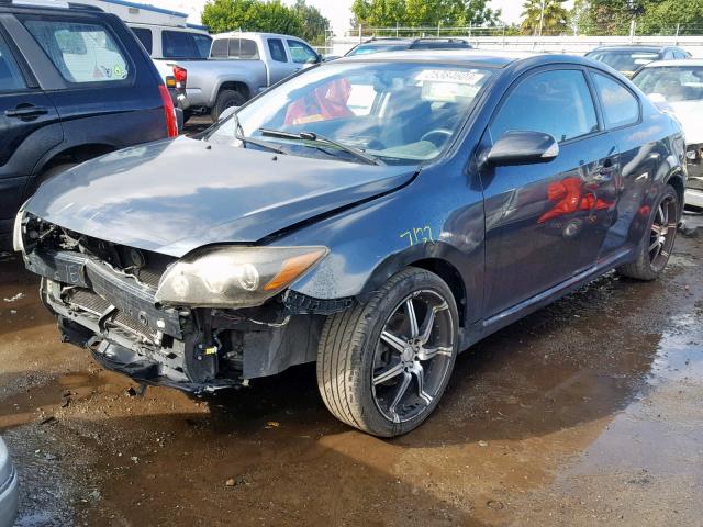 JTKDE167490300014 - 2009 TOYOTA SCION TC ნაცრისფერი ფოტო 2