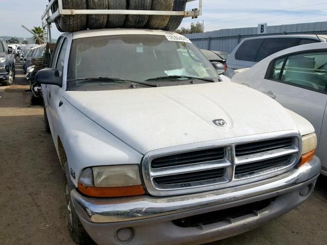 1B7GL2AX4YS775706 - 2000 DODGE DAKOTA QUA WHITE photo 1