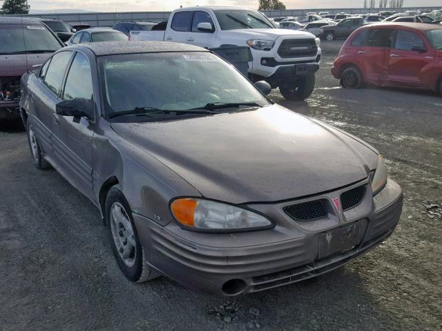 1G2NF52E92M630593 - 2002 PONTIAC GRAND AM S BROWN photo 1