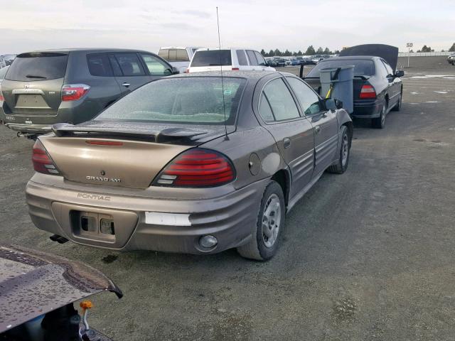 1G2NF52E92M630593 - 2002 PONTIAC GRAND AM S BROWN photo 4