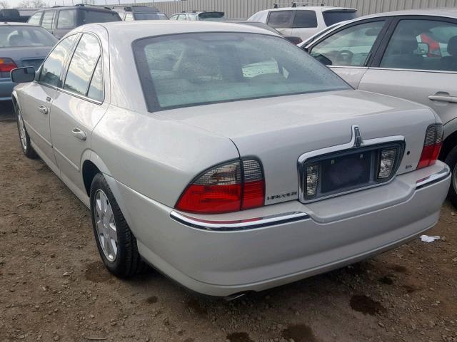 1LNHM86S14Y673056 - 2004 LINCOLN LS TAN photo 3