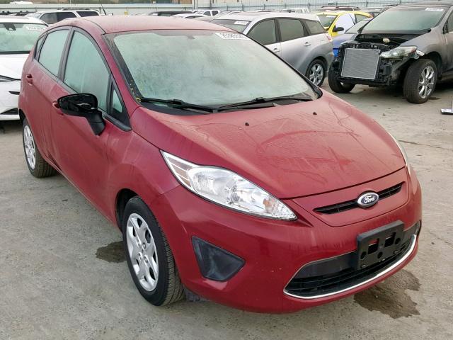 3FADP4EJ3BM200656 - 2011 FORD FIESTA SE BURGUNDY photo 1