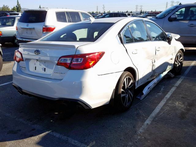 4S3BNAR65J3021269 - 2018 SUBARU LEGACY SPO WHITE photo 4