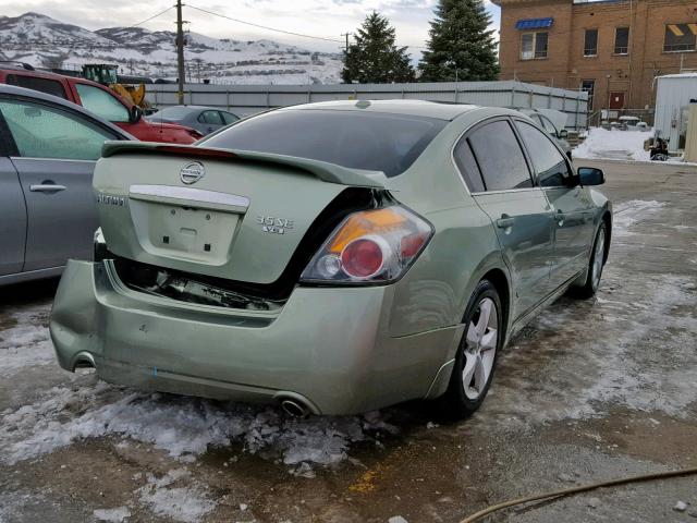 1N4BL21E77C200460 - 2007 NISSAN ALTIMA 3.5 GREEN photo 4