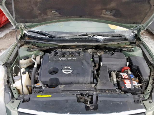 1N4BL21E77C200460 - 2007 NISSAN ALTIMA 3.5 GREEN photo 7