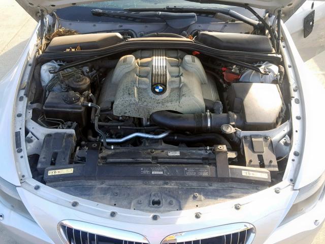 WBAEH73465B192538 - 2005 BMW 645 CI AUT SILVER photo 7