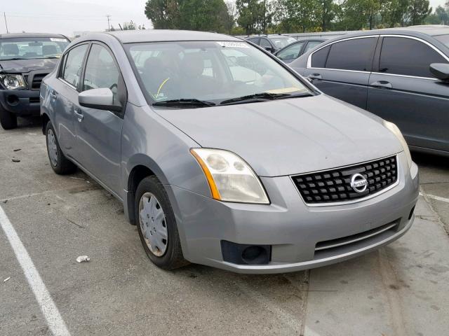 3N1AB61E98L663581 - 2008 NISSAN SENTRA 2.0 GRAY photo 1