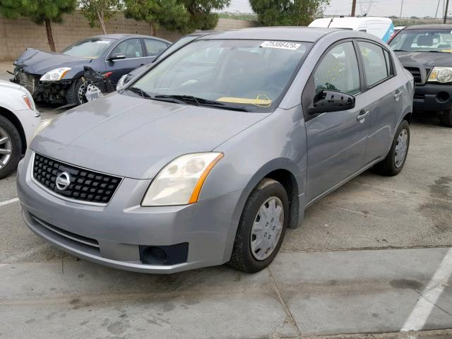 3N1AB61E98L663581 - 2008 NISSAN SENTRA 2.0 GRAY photo 2