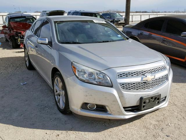 1G11E5SAXDF266775 - 2013 CHEVROLET MALIBU 2LT SILVER photo 1