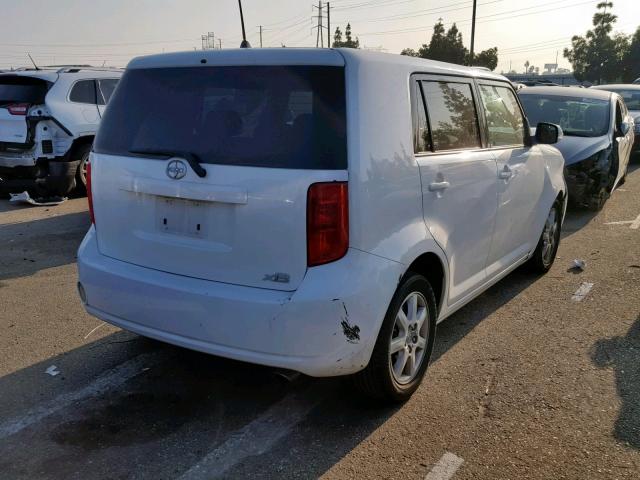 JTLKE50E691088115 - 2009 TOYOTA XB WHITE photo 4