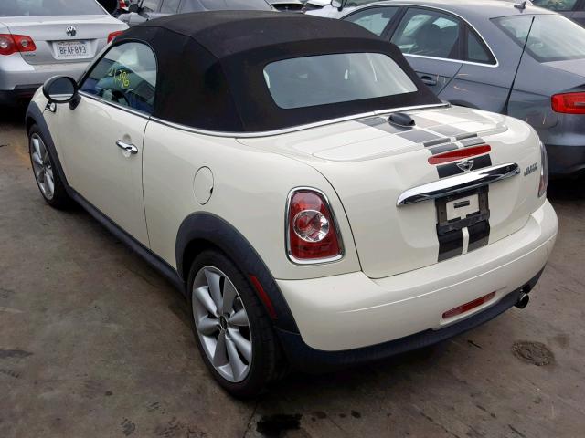 WMWSY1C51FT625977 - 2015 MINI COOPER ROA WHITE photo 3