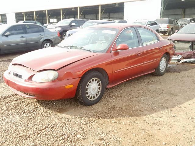 1MEFM50U9WA645651 - 1998 MERCURY SABLE GS RED photo 2