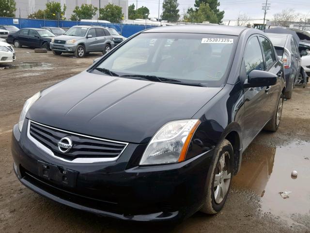 3N1AB6AP9CL672405 - 2012 NISSAN SENTRA 2.0 BLACK photo 2