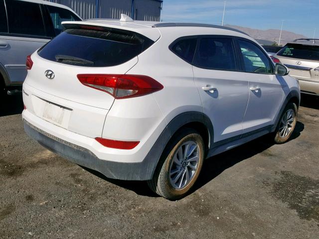 KM8J33A48JU677298 - 2018 HYUNDAI TUCSON LIM WHITE photo 4