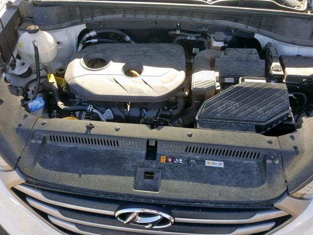 KM8J33A48JU677298 - 2018 HYUNDAI TUCSON LIM WHITE photo 7