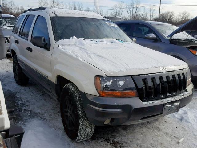 1J4GW48SX4C336618 - 2004 JEEP GRAND CHER WHITE photo 1