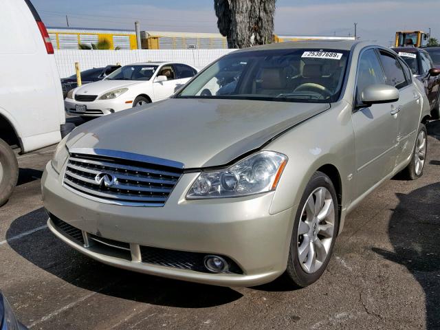 JNKAY01E96M114814 - 2006 INFINITI M35 BASE GRAY photo 2