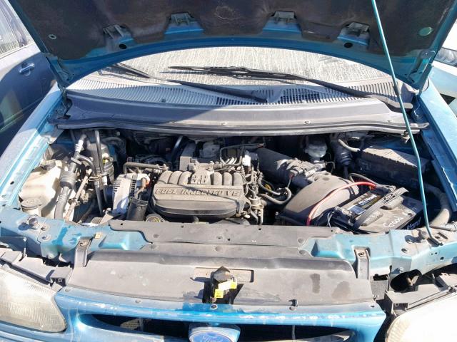 2FMDA5140SBA15656 - 1995 FORD WINDSTAR W BLUE photo 7