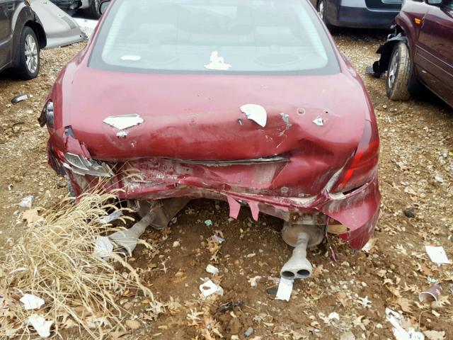 2G2WS522341260309 - 2004 PONTIAC GRAND PRIX MAROON photo 10