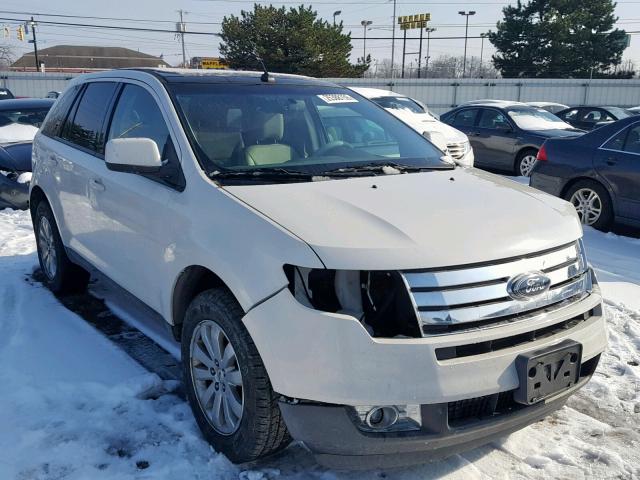 2FMDK3JC9ABA48680 - 2010 FORD EDGE SEL WHITE photo 1