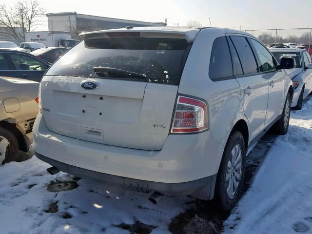 2FMDK3JC9ABA48680 - 2010 FORD EDGE SEL WHITE photo 4