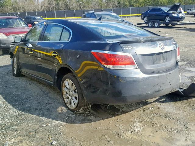 1G4GA5GR7DF280902 - 2013 BUICK LACROSSE BLACK photo 3