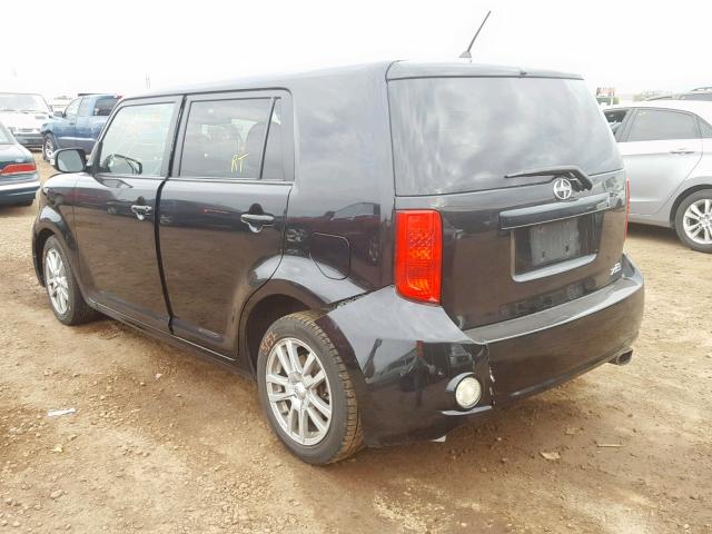 JTLKE50E191081587 - 2009 TOYOTA SCION XB Қара фото 3