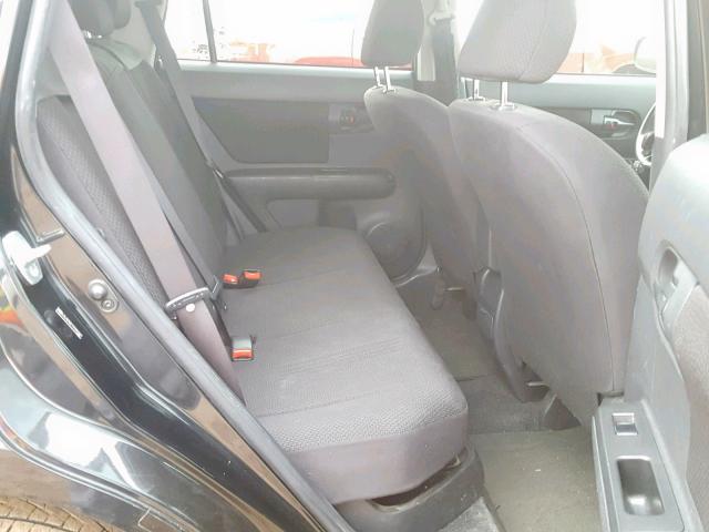 JTLKE50E191081587 - 2009 TOYOTA SCION XB Қара фото 6
