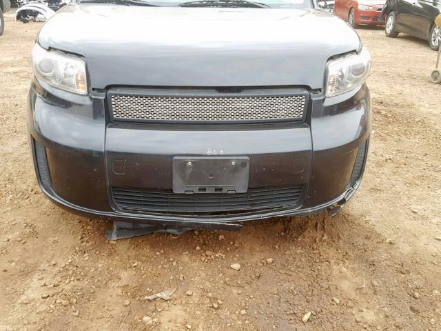 JTLKE50E191081587 - 2009 TOYOTA SCION XB Қара фото 9