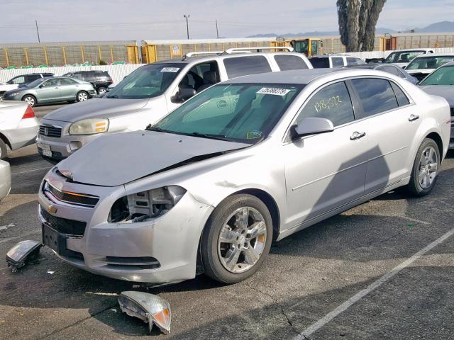 1G1ZD5E00CF361658 - 2012 CHEVROLET MALIBU 2LT SILVER photo 2