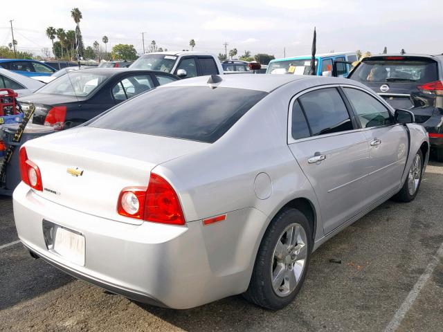 1G1ZD5E00CF361658 - 2012 CHEVROLET MALIBU 2LT SILVER photo 4