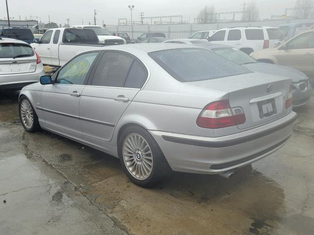 WBAAV53441FJ64719 - 2001 BMW 330 I SILVER photo 3