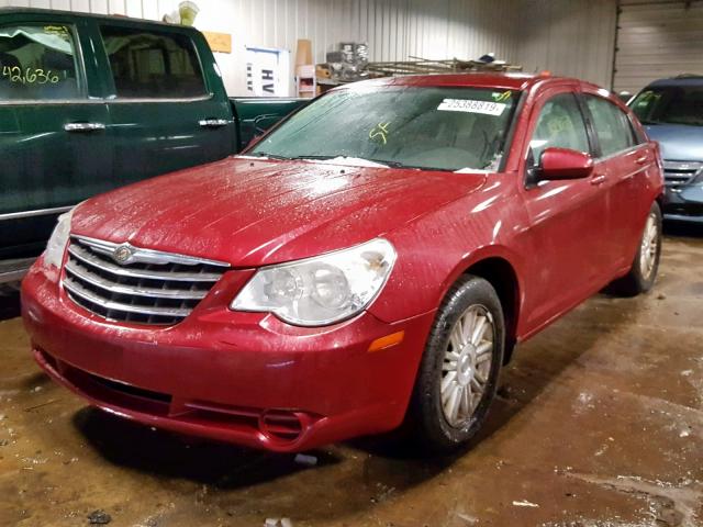 1C3LC56R58N250957 - 2008 CHRYSLER SEBRING TO RED photo 2