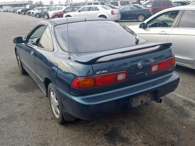 JH4DC4469TS006515 - 1996 ACURA INTEGRA SE GREEN photo 3