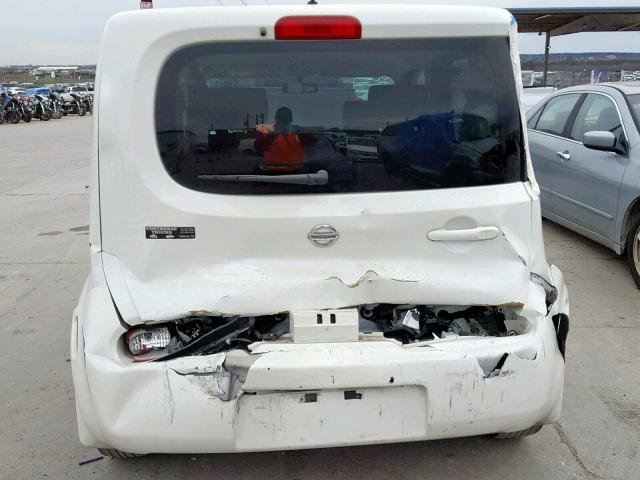 JN8AZ2KR2CT252745 - 2012 NISSAN CUBE BASE WHITE photo 9