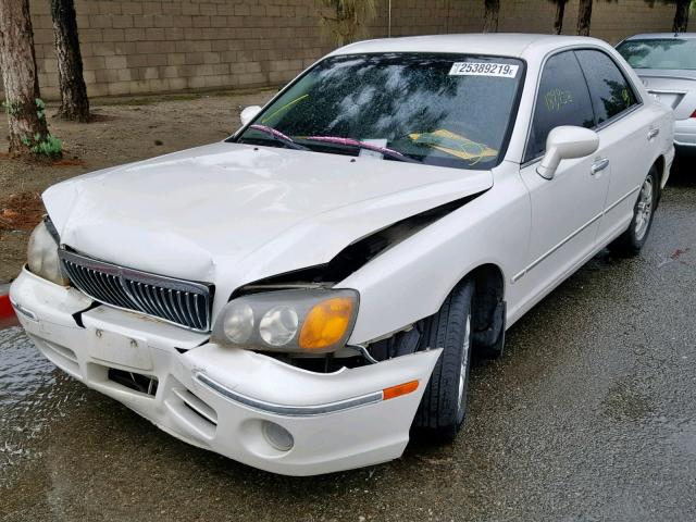 KMHFU45E12A186621 - 2002 HYUNDAI XG 350 WHITE photo 2