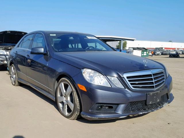 WDDHF5GB2BA327024 - 2011 MERCEDES-BENZ E 350 GRAY photo 1