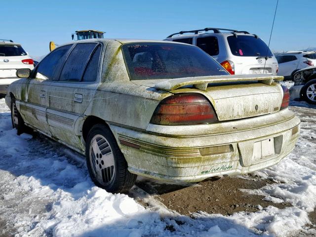 1G2NE54N6NM064946 - 1992 PONTIAC GRAND AM S WHITE photo 3