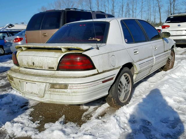 1G2NE54N6NM064946 - 1992 PONTIAC GRAND AM S WHITE photo 4