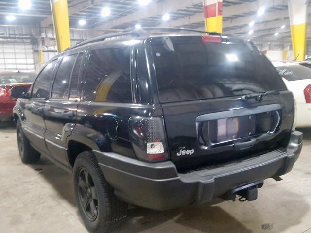 1J4G258S8XC708480 - 1999 JEEP GRAND CHER BLACK photo 3