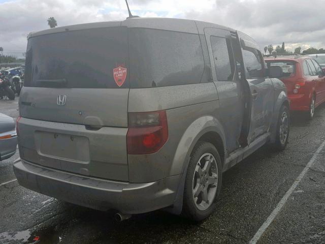 5J6YH18908L007748 - 2008 HONDA ELEMENT SC CHARCOAL photo 4