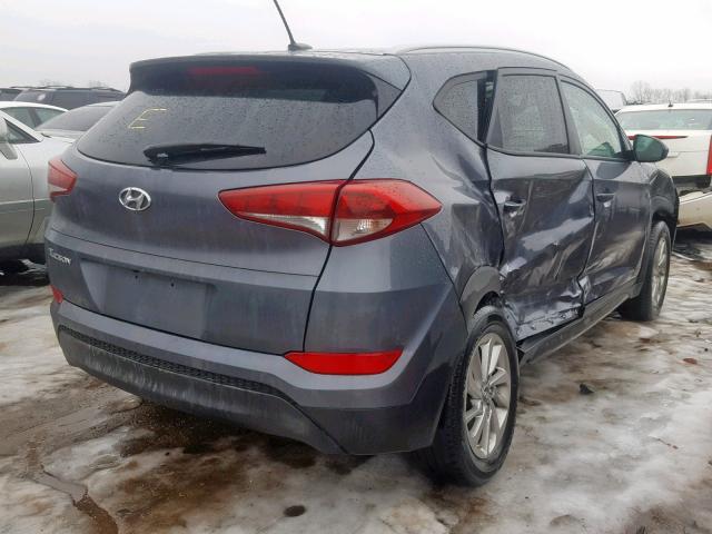 KM8J33A4XGU072563 - 2016 HYUNDAI TUCSON LIM GRAY photo 4