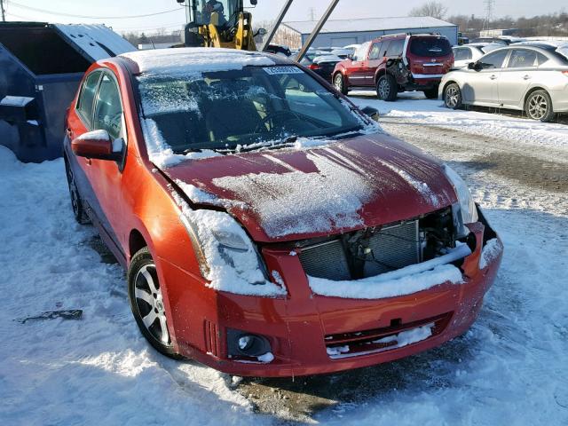 3N1AB6APXBL719326 - 2011 NISSAN SENTRA 2.0 BURGUNDY photo 1