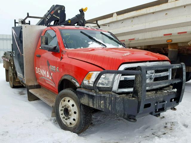 3C7WRNBL2JG218722 - 2018 RAM 5500 RED photo 1