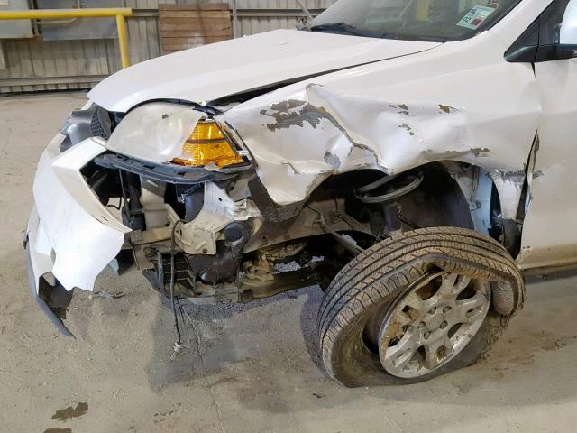 2HNYD18645H544102 - 2005 ACURA MDX TOURIN WHITE photo 9