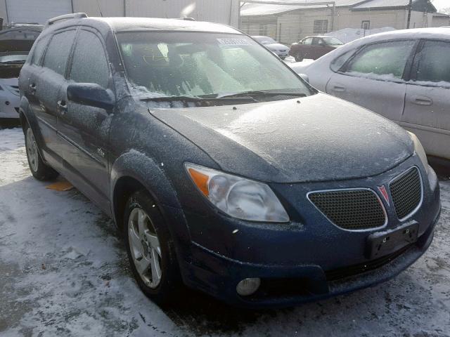 5Y2SL66845Z473323 - 2005 PONTIAC VIBE BLUE photo 1