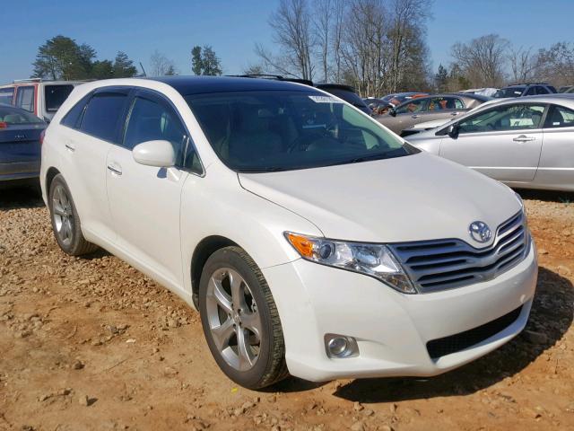 4T3BK3BB7AU036445 - 2010 TOYOTA VENZA BASE WHITE photo 1