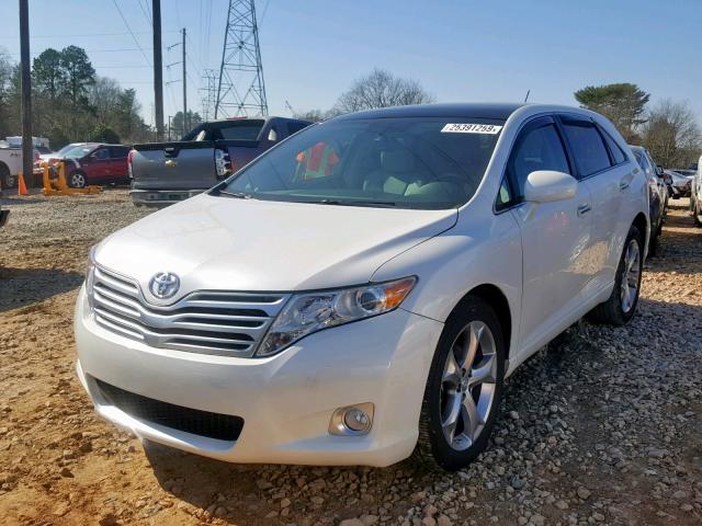 4T3BK3BB7AU036445 - 2010 TOYOTA VENZA BASE WHITE photo 2