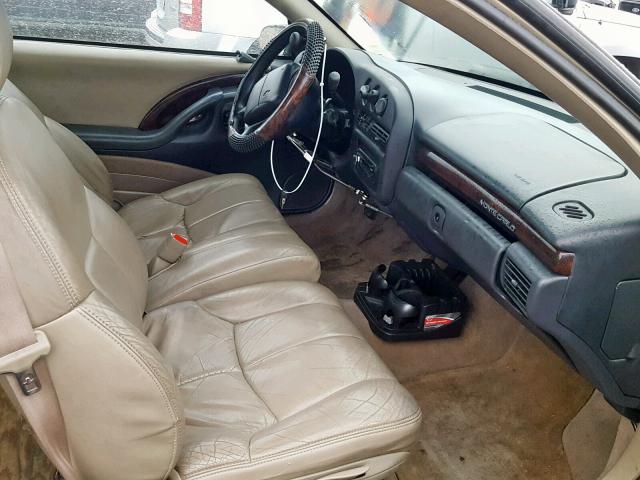 2G1WW12M0X9277013 - 1999 CHEVROLET MONTE CARL 金色 照片 5
