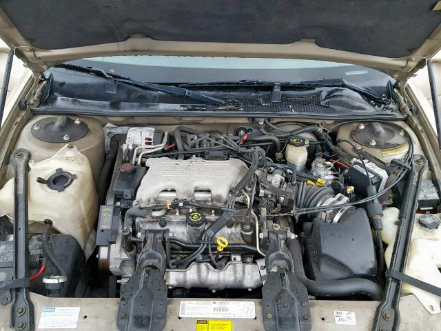 2G1WW12M0X9277013 - 1999 CHEVROLET MONTE CARL 金色 照片 7